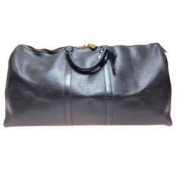 ◎◎ LOUIS VUITTON ルイヴィトン エピ キーポル55 ノワール M42952 ブラック ボストンバッグ トラベルバッグ Cランク