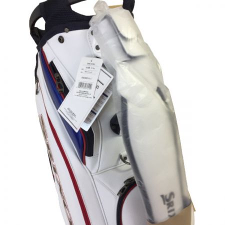  DUNLOP ダンロップ SRIXON スリクソン キャディバッグ 10.0型 4.1kg ホワイト ヘッドカバー付