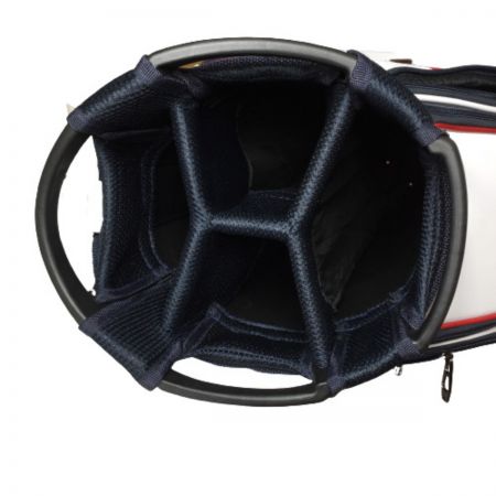  DUNLOP ダンロップ SRIXON スリクソン キャディバッグ 10.0型 4.1kg ホワイト ヘッドカバー付