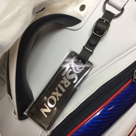  DUNLOP ダンロップ SRIXON スリクソン キャディバッグ 10.0型 4.1kg ホワイト ヘッドカバー付