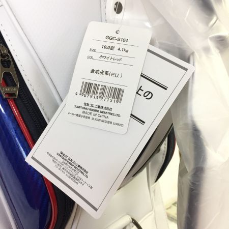  DUNLOP ダンロップ SRIXON スリクソン キャディバッグ 10.0型 4.1kg ホワイト ヘッドカバー付