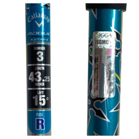  Callaway キャロウェイ ROGUE STAR ローグ スター 15° 3FW フェアウェイウッド FUBUKI フブキ 40 R カバーなし