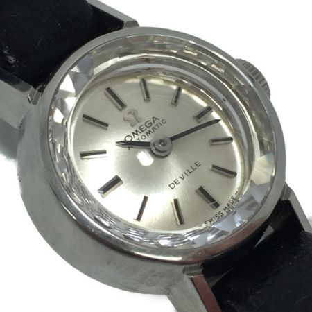  OMEGA オメガ DEVILLE デビル 自動巻 レディース 腕時計 本体のみ ベルト社外製