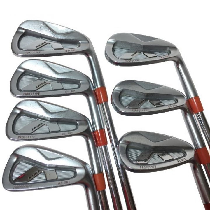 TOUR120X装着！アキラ PROTOTYPE KS-201 アイアン6本　X TOUR120X装着！アキラ PROTOTYPE KS-201 アイアン6本 X 製品情報