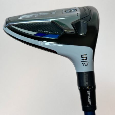  TaylorMade テーラーメイド SIM TITANIUM 80G V STEEL 5FW 19° フェアウェイウッド テンセイ シルバー TM50 S カバー付