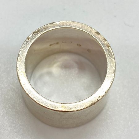  GUCCI グッチ ロゴリング 10号 SILVER925 箱・布袋付 163197 指輪