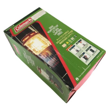  Coleman コールマン 2500 ノーススター LPガスランタン レッド