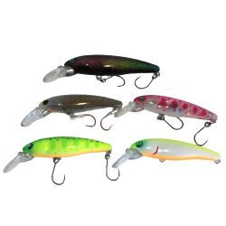 ◎◎ ハルシオンシステム 月虫 激沈 ルアー ミノー 5個セット Cランク