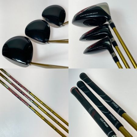  sword SWORD ATC 589α 1.3.5W 4.5UT 6-9.P.A.S PT 13本 ゴルフセット キャディバッグ無し