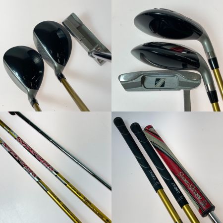  sword SWORD ATC 589α 1.3.5W 4.5UT 6-9.P.A.S PT 13本 ゴルフセット キャディバッグ無し