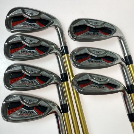  sword SWORD ATC 589α 1.3.5W 4.5UT 6-9.P.A.S PT 13本 ゴルフセット キャディバッグ無し