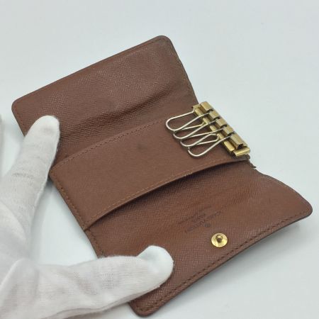  LOUIS VUITTON ルイヴィトン モノグラム ミュルティクレ4　キーケース　４連 M62631 中古品