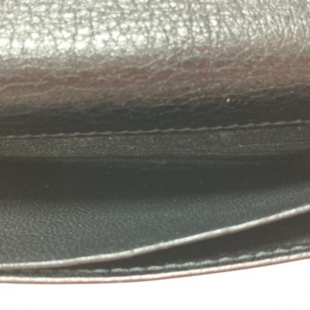  GUCCI グッチ 名刺入れ 212175 203437 ブラック x シルバー カード入れ カードケース