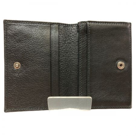  GUCCI グッチ 名刺入れ 212175 203437 ブラック x シルバー カード入れ カードケース