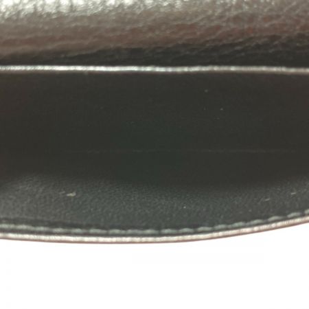  GUCCI グッチ 名刺入れ 212175 203437 ブラック x シルバー カード入れ カードケース