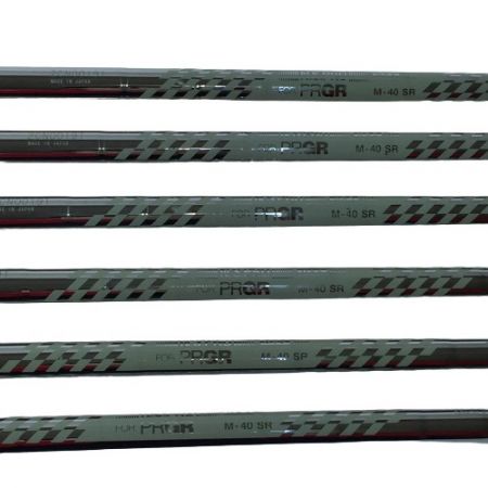  PRGR プロギア 03 アイアン 6-9.P.A 6本 アイアンセット スペックスチールⅢ Ver.2 M-40 SR
