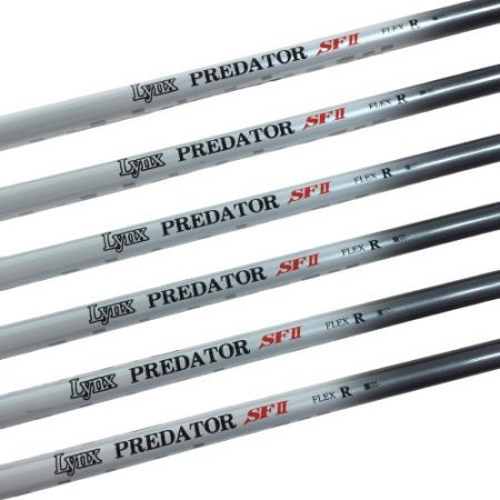  Lynx リンクス PREDATOR プレデター SFII SF2 6-9.P.A 6本 アイアンセット オリジナルシャフト R