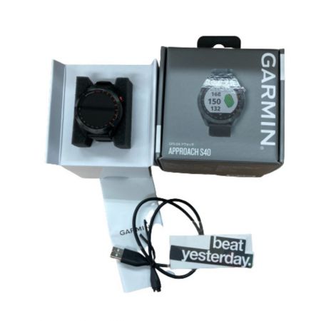  GARMIN ゴルフウォッチ　GARMIN APPROACH S40
