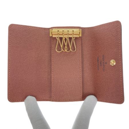  LOUIS VUITTON ルイヴィトン モノグラム ミュルティクレ4 M62631 ブラウン 4連キーケース