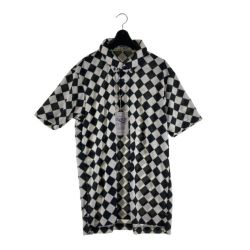 ◎◎ black&white ブラックアンドホワイト ゴルフウエア Lサイズ BGS9602WD ブラック x ホワイト 20 半袖 ポロシャツ Sランク