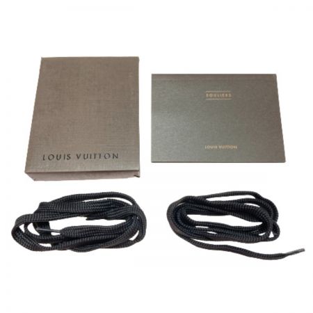  LOUIS VUITTON ルイヴィトン スニーカー サイズ7 1/2 約26.5cm G0 1012 ブラウン 箱付き 靴