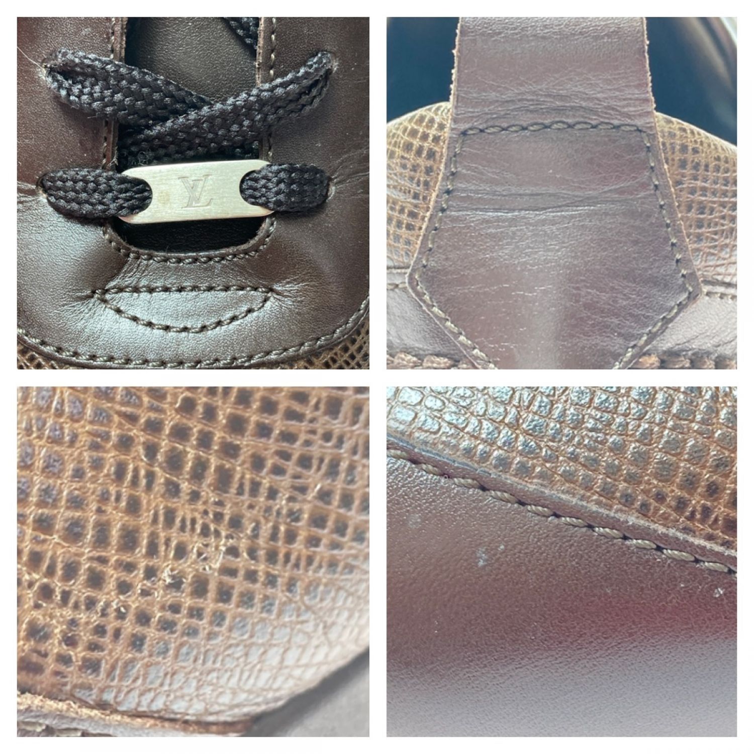 中古】 LOUIS VUITTON ルイヴィトン スニーカー サイズ：7 1/2 約26.5