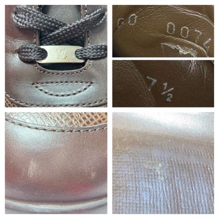  LOUIS VUITTON ルイヴィトン スニーカー サイズ：7 1/2  約26.5cm G0 0074 ブラウン 箱・袋付き シューズ 靴