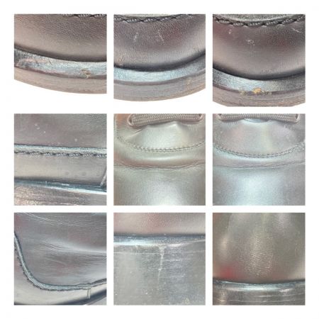  HERMES エルメス シューズ 41 1/2 約26.5cm ブラック x ブラウン 箱付き 靴