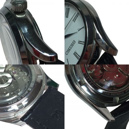  SEIKO セイコー PRESAGE プレサージュ メンズ 自動巻 腕時計 6R15-02P0 裏スケ