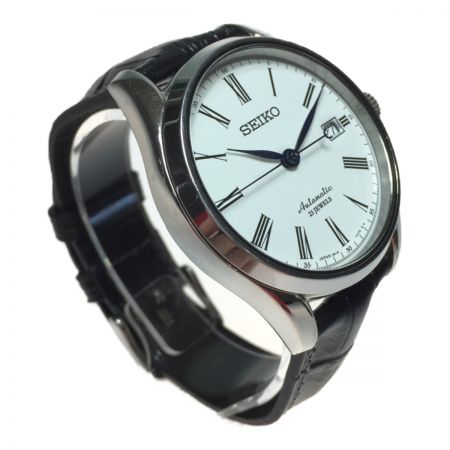 SEIKO セイコー PRESAGE プレサージュ メンズ 自動巻 腕時計 6R15-02P0 裏スケ Cランク