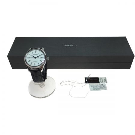  SEIKO セイコー PRESAGE プレサージュ メンズ 自動巻 腕時計 6R15-02P0 裏スケ