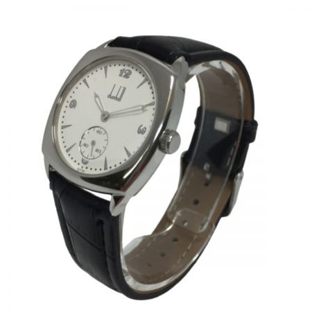 ◎◎ dunhill ダンヒル 113 センテナリー クォーツ 腕時計 スモールセコンド 30m防水 ベルト社外品 Cランク