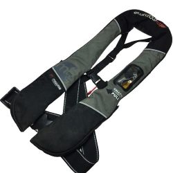 ◎◎ mazume マズメ インフレータブルサスペンダー グレー MZLJ-261 Cランク