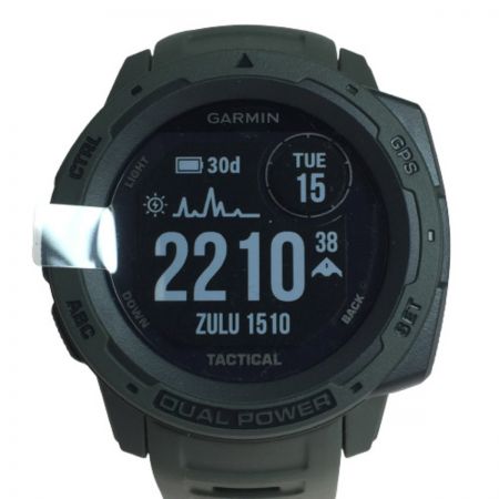  GARMIN Instinct Dual Power タフネスＧＰＳウォッチ 0100229331