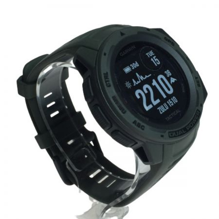  GARMIN Instinct Dual Power タフネスＧＰＳウォッチ 0100229331