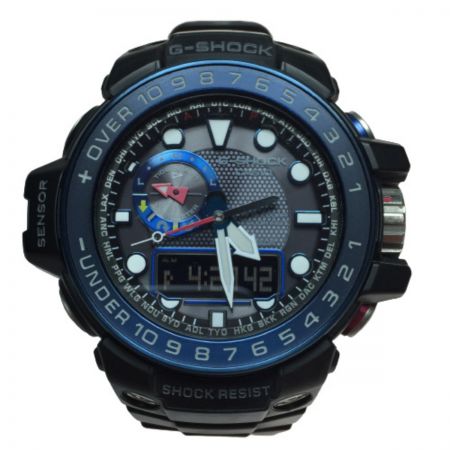  CASIO カシオ G-SHOCK ガルフマスター 電波ソーラー腕時計 GWN-1000B