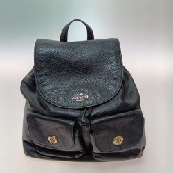 ◎◎ COACH コーチ リュックサック バックパック デイパック  F37410 ブラック Bランク