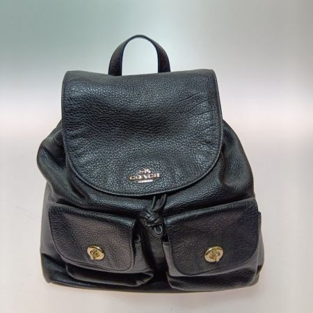  COACH コーチ リュックサック バックパック デイパック  F37410 ブラック