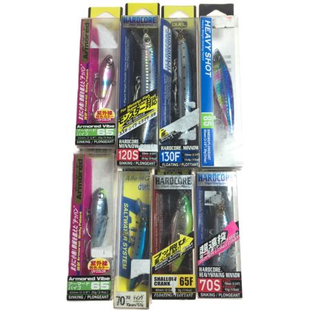  DUEL デュエル ルアー 8個 セット ハードコア アーマード