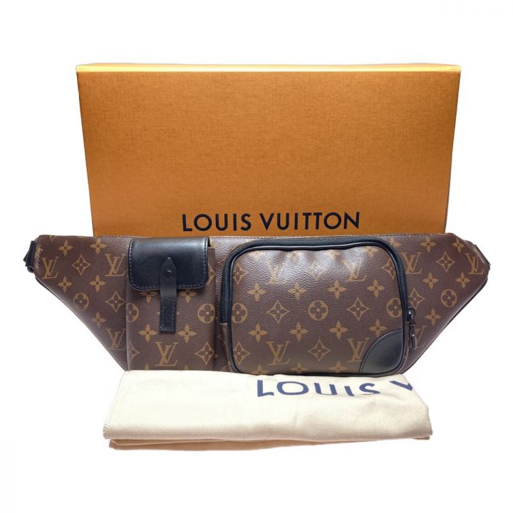 LOUIS VUITTON ルイヴィトン モノグラム・マカサー クリストファー バムバッグ M45337 ボディバッグ  箱付き｜中古｜なんでもリサイクルビッグバン