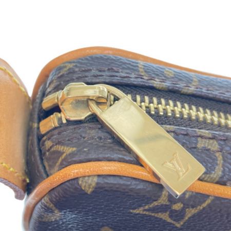 LOUIS VUITTON ルイヴィトン モノグラム ポシェット・クロワッサン M51510 ブラウン ショルダーバッグ ハンドバッグ