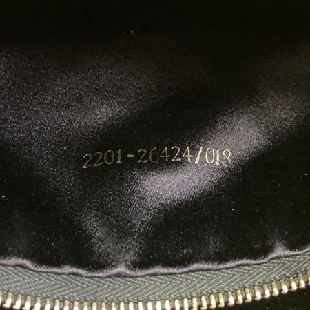  FENDI フェンディ ズッキーノ ワンショルダーバッグ 2201-26424/018 ブラック x シルバー ハンドバッグ