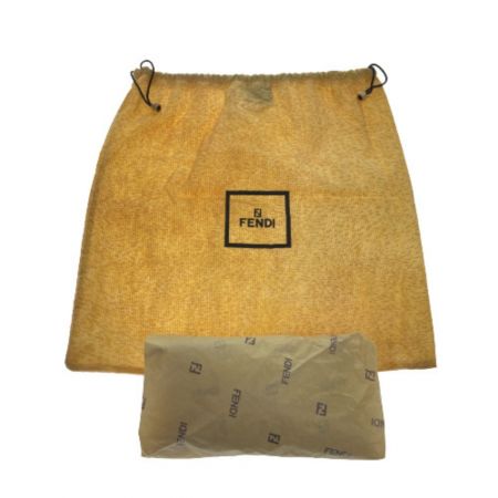  FENDI フェンディ ズッキーノ ワンショルダーバッグ 2201-26424/018 ブラック x シルバー ハンドバッグ