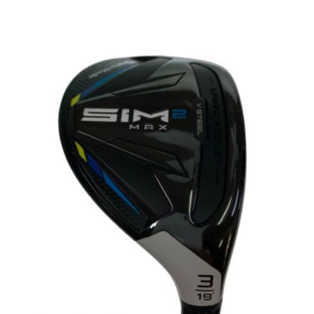  TaylorMade テーラーメイド SIM2 MAX 19° 3UT ユーティリティ N.S.PRO MODUS3 HYBRID GOST .370 X