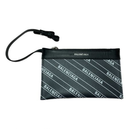  BALENCIAGA バレンシアガ ハンドバッグ ポーチ付き 390346 グレー ブラック