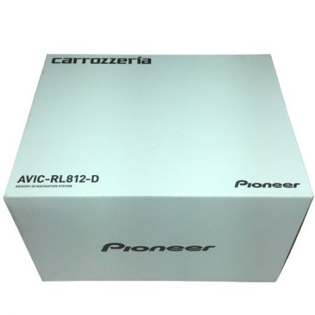  Pioneer パイオニア carrozzeria カロッツェリア サイバーナビ カーナビゲーション AVIC-RL812-D 楽ナビ メモリーナビ