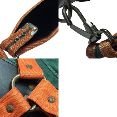   Disney ディズニー Mickey ミッキー キャディバッグ 9型 6分割 グリーン/オレンジ