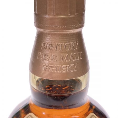 【北海道内限定発送】 SUNTORY サントリー 山崎蒸留所 ピュアモルトウイスキー 山崎 12年 43% 750ml 箱付き 未開栓