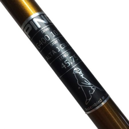  PING ピン G400 1W 10.5 ドライバー ALTA J CB S