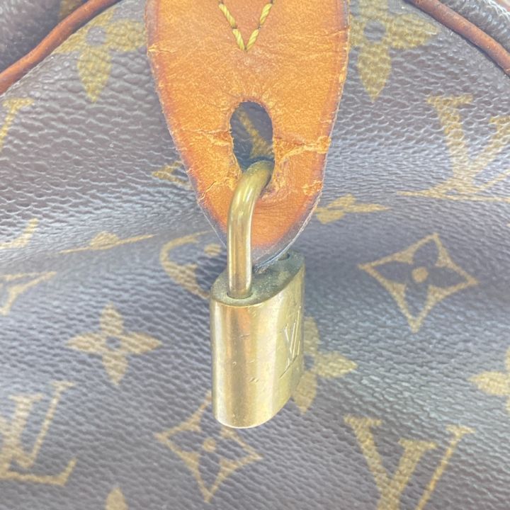 中古】 LOUIS VUITTON ルイヴィトン モノグラム スピーディ30 M41526 ハンドバッグ ミニボストンバッグ 鍵なし｜総合リサイクルショップ  なんでもリサイクルビッグバン オンラインストア